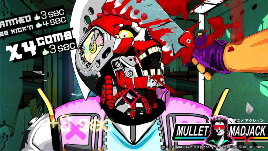 MULLET MAD JACK is a frenetic, anime-inspired FPS coming to Steam this year 2 Picture2