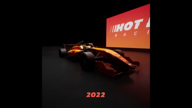 hot lap racing crosses the finis