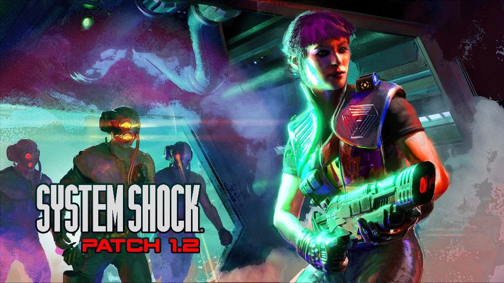 Remake of System Shock version 1.2 patch arrives on April 11th to add new female hacker, updates ending, and more 1 unnamed