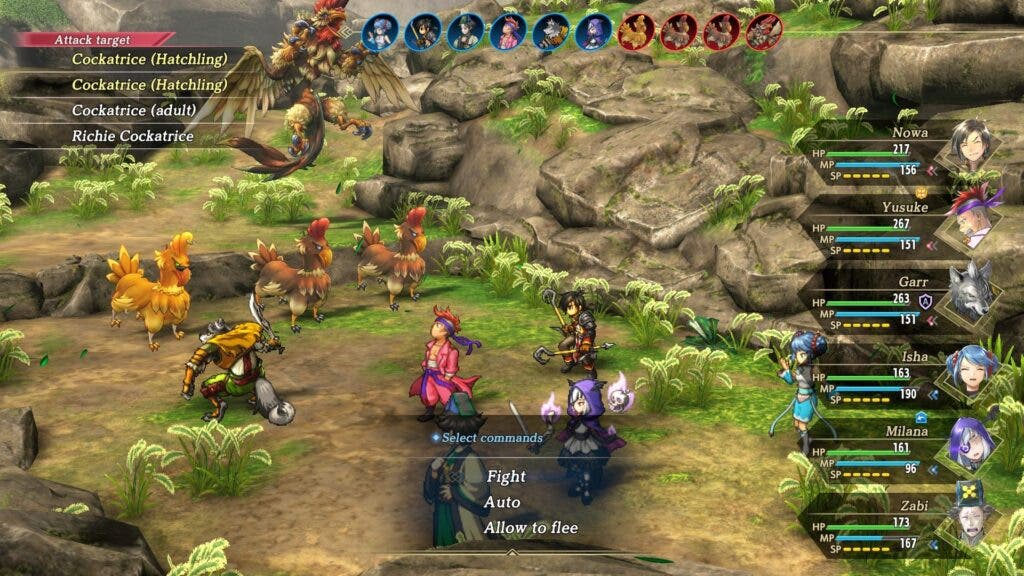 Even overworld battles have a sense of grandeur that few games manage to replicate