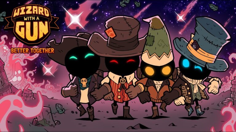 wizard with a gun to hold four w