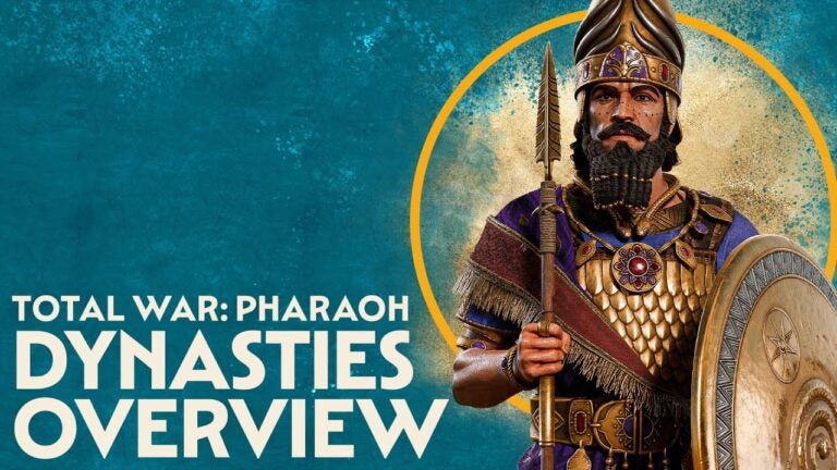 total war pharaoh dynasties is a