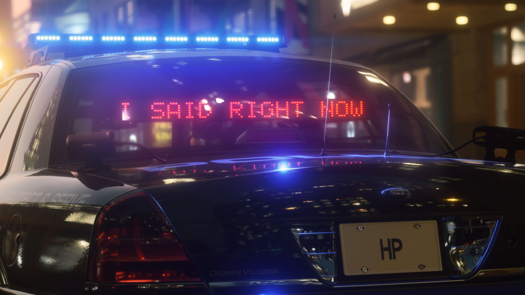 It's cops vs racers in Volume 8 of Need for Speed Unbound today 3 NFSUB Vol08 PremiumSP 04 CopCustumization 3840x2160 nologo