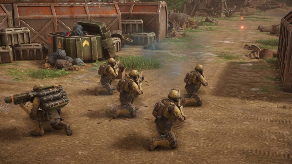 MENACE, the upcoming sci-fi tactical RPG dominates the battlefield with 250,000 wishlists 12 MENACE marines street fight