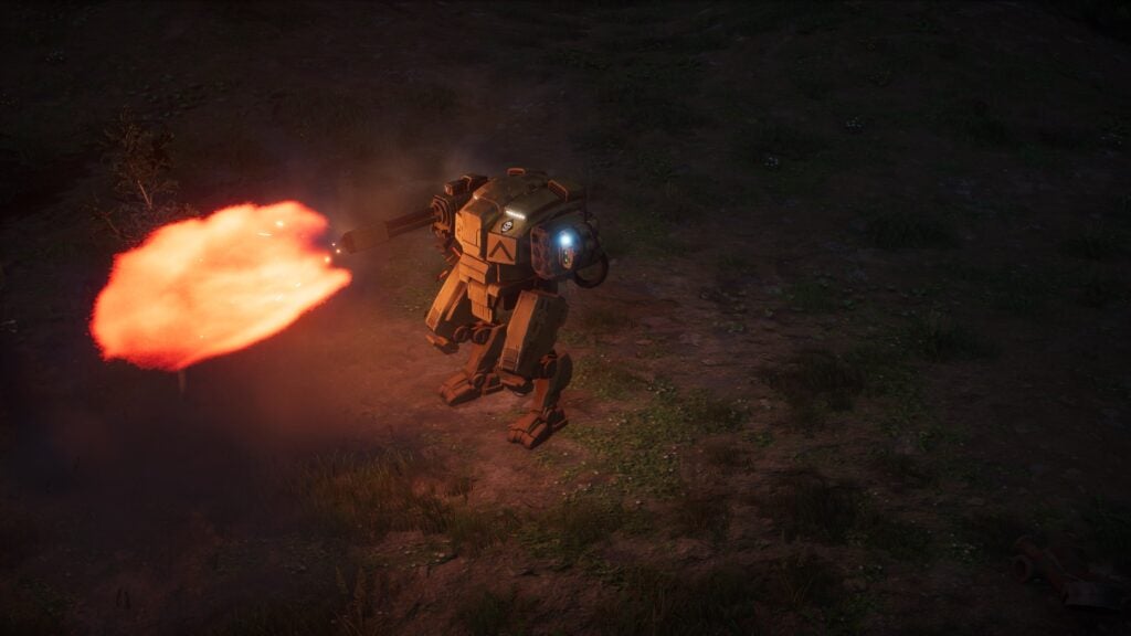 MENACE, the upcoming sci-fi tactical RPG dominates the battlefield with 250,000 wishlists 13 MENACE mech night fight