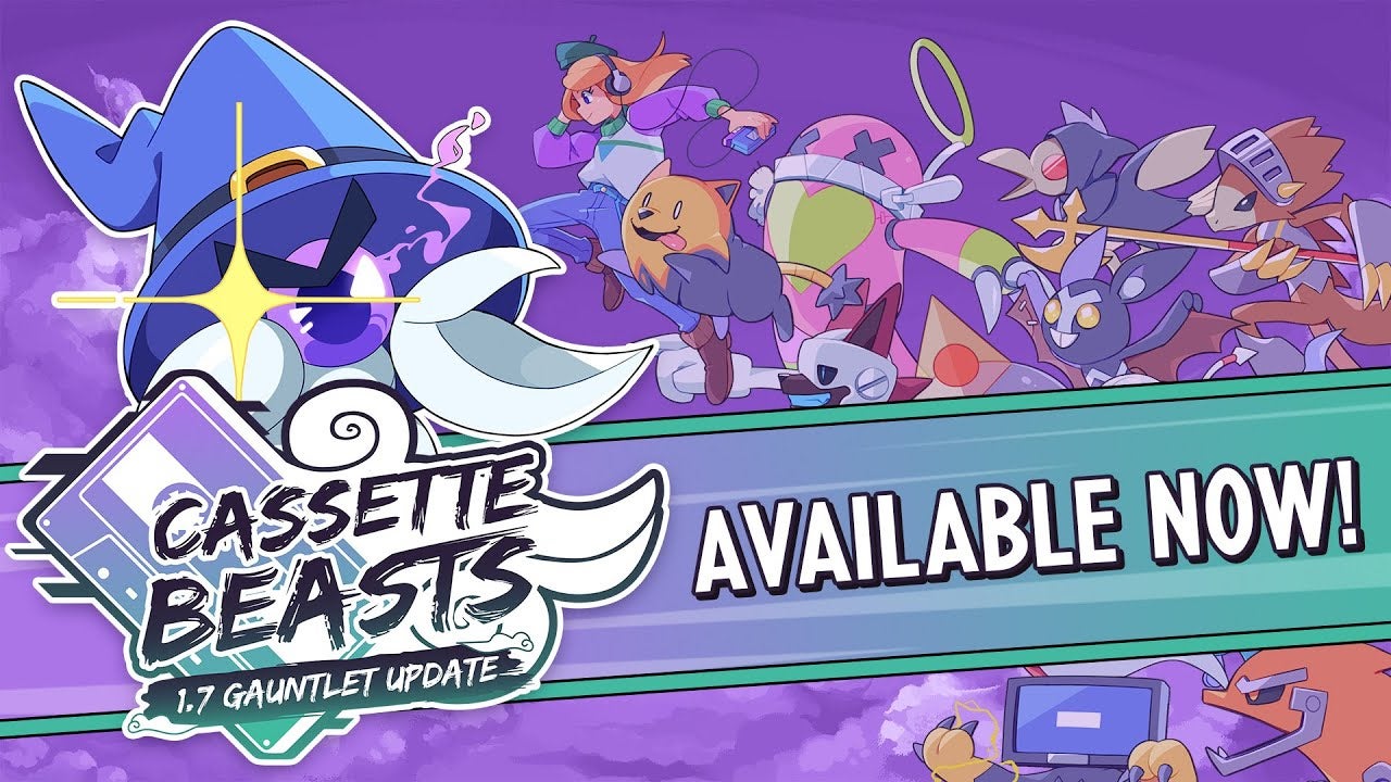 cassette beasts receives gauntle