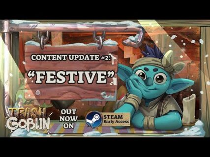 trash goblin gets in the holiday