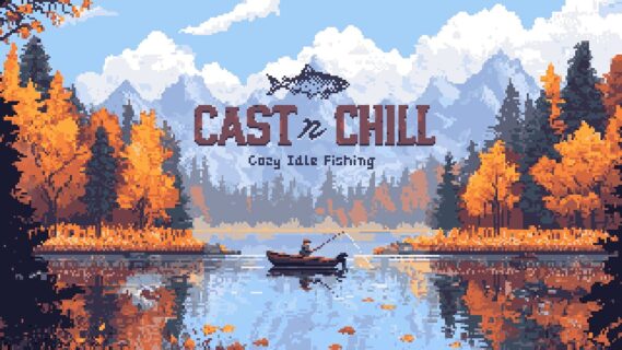 cozy idle fishing game cast n ch