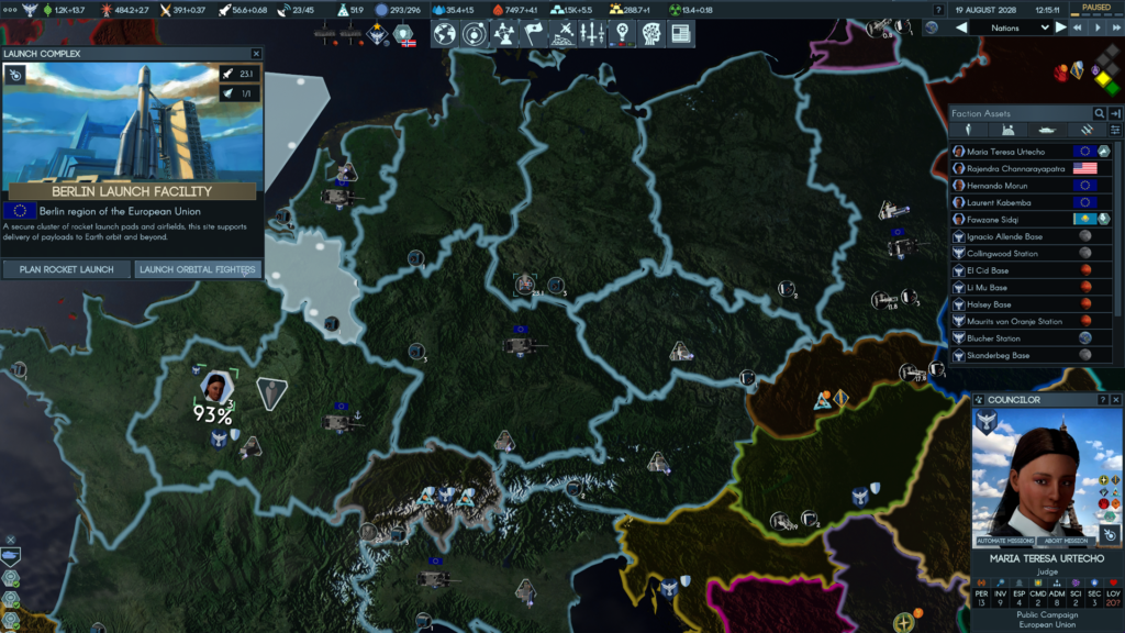Major Update for sci-fi grand strategy Early Access hit Terra Invicta brings an overhauled UI and introduces exofighters today 8 Terra Invicta Exofigher launch facility