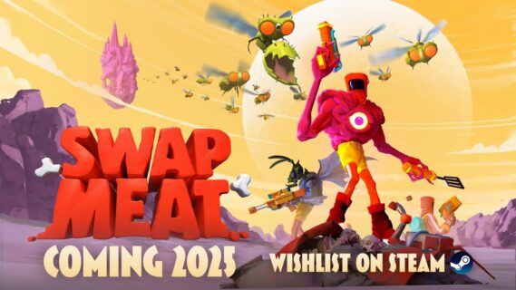 co op roguelite shooter swapmeat