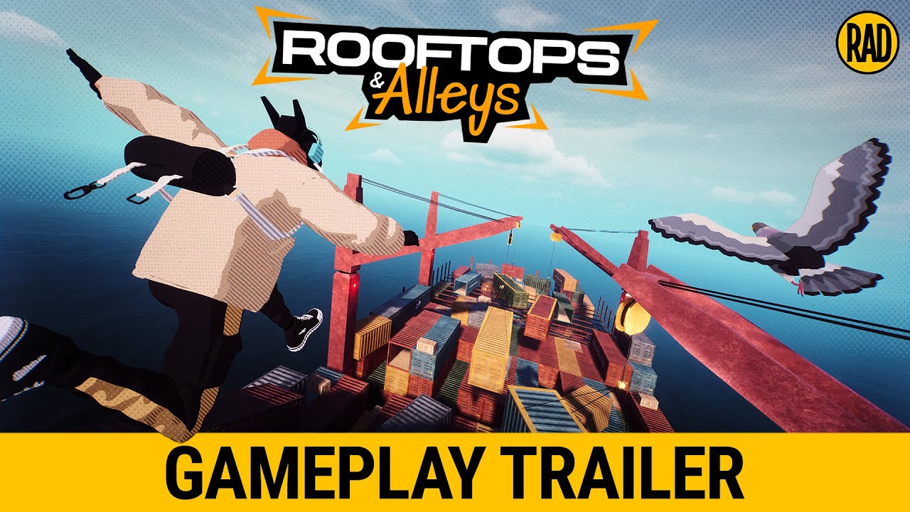 rooftops alleys the parkour game