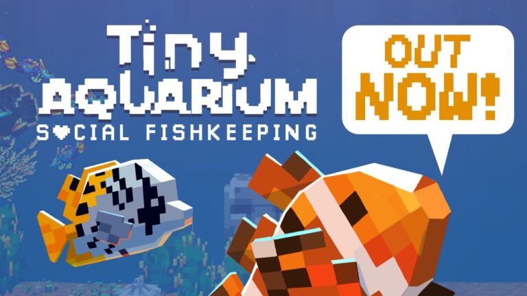 cozy fish tank game that grow in