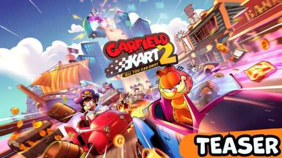 microids announces garfield kart