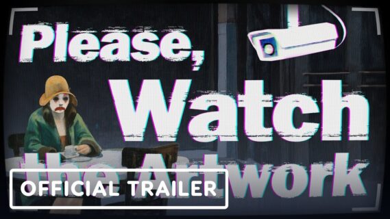 please watch the artwork is a ni