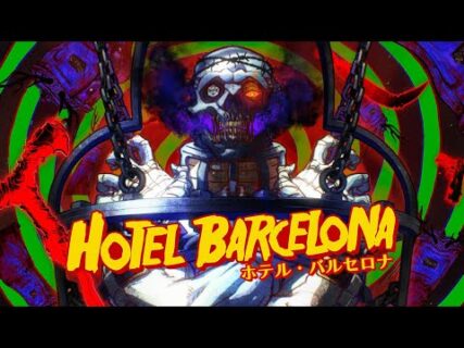 suda51 and swerys hotel barcelon