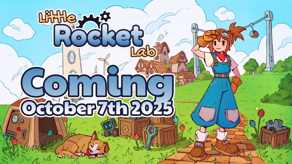 Little Rocket Lab, the charming automation adventure blasts off October 7th for Steam and Xbox 1 LRLDate