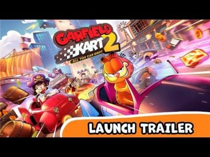 garfield kart 2 all you can drif