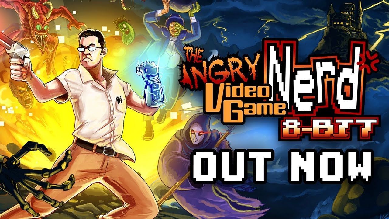 angry video game nerd 8 bit take