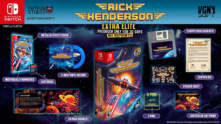 Rick Henderson Extra Elite Edition 1