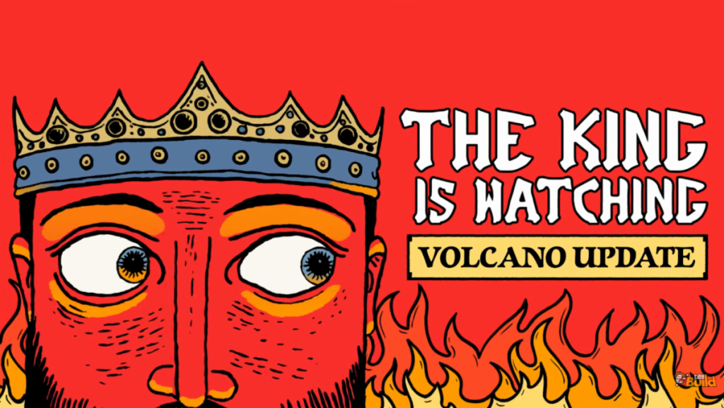 The "Volcano" Update rises up today in the roguelite kingdom builder The King is Watching 1 unnamed 2
