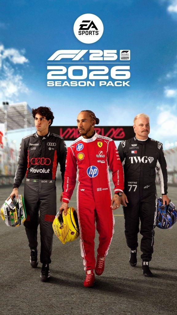 EA SPORTS reveals F1 25's 2026 Season Pack Cover Stars: Lewis Hamilton, Gabriel Bortoleto, and Valtteri Bottas 5 image 3