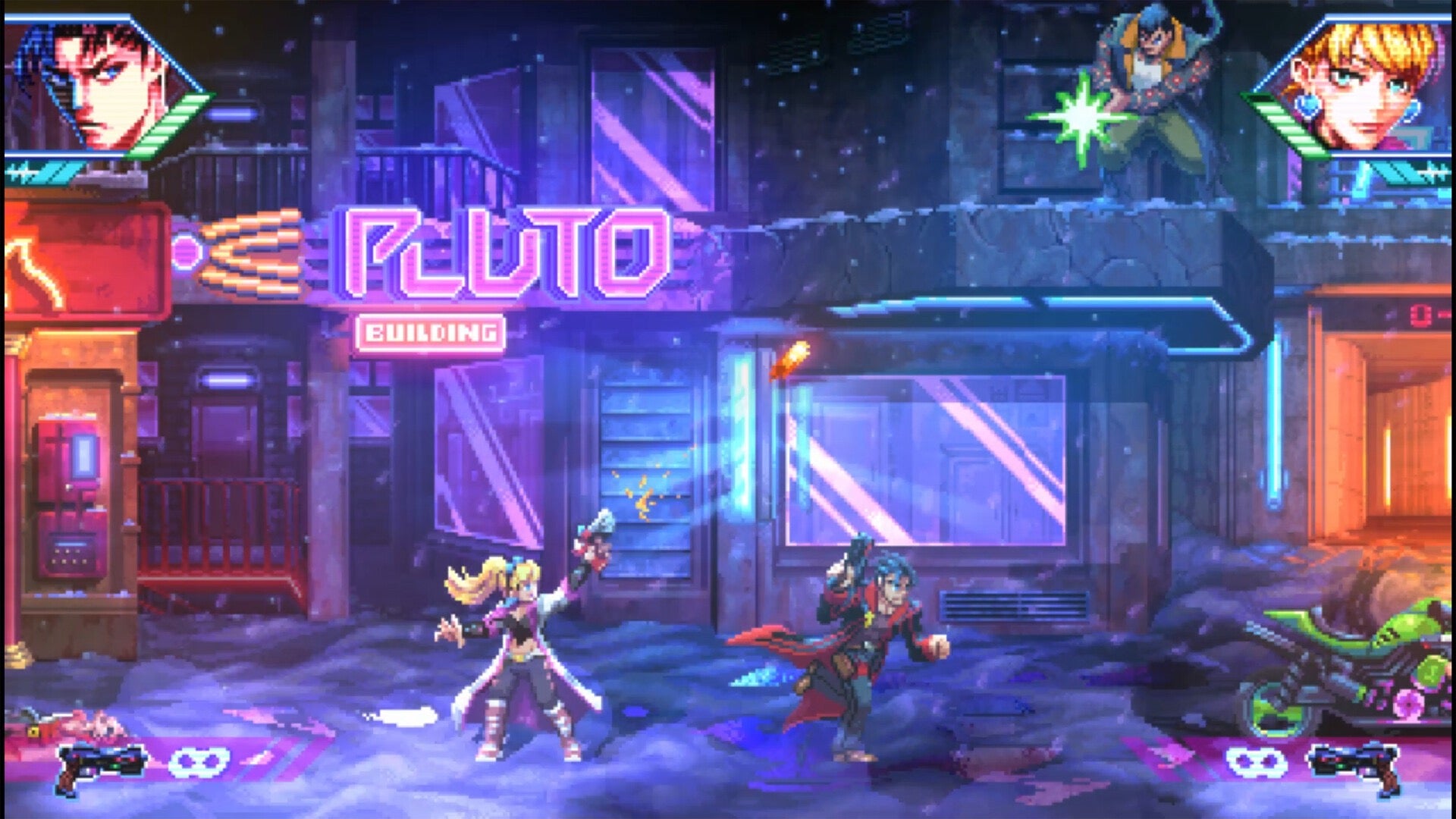 Patch #3 for 32-bit run'n'gun sidescroller Neon Inferno is now available with visual improvements, QoL features, and scoring system updates 6 image 4