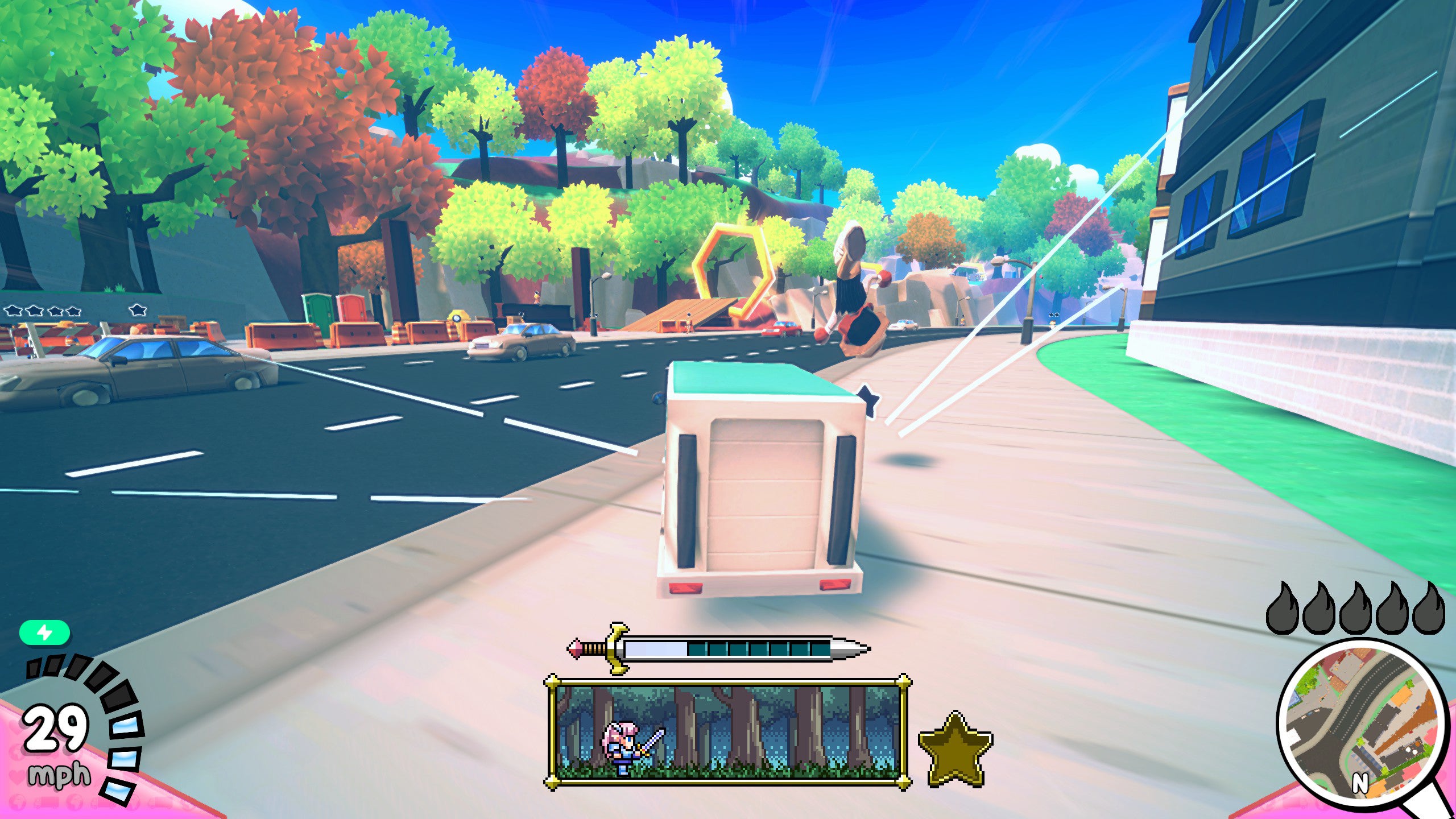 Crazy Taxi Meets Isekai: Truck-kun Review 9 Truck kunisSupportingMefromAnotherWorld review4