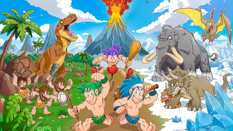 JoeandMacRetroCollection KeyArt