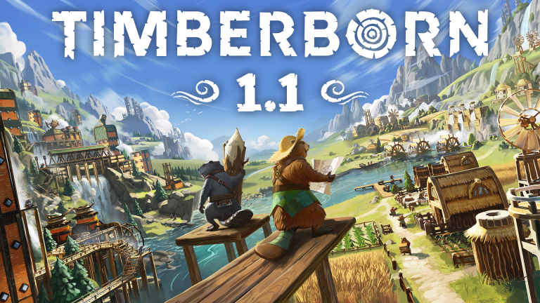 Timberborn Keyart 1920x1080 Logo