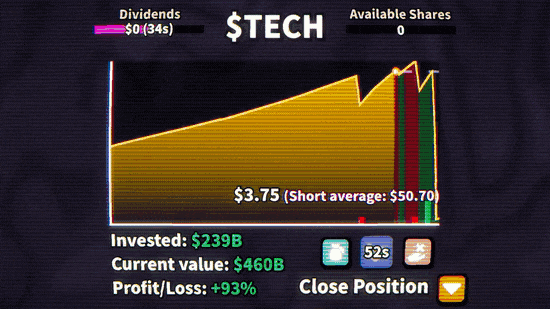 Screen Stocks, a multiplayer trading clicker for less than a coffee, with thousands already at war on Discord is out now 5 ScreenstocksGif